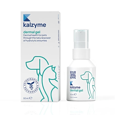 Kalzyme Dermal Hudgel för Hund & Katt 50 ml